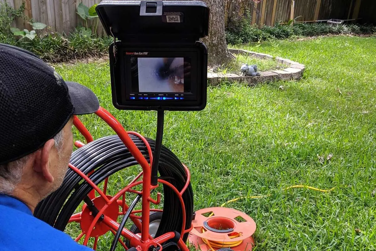 CCTV Drain Camera Inspection equipment and drainage work