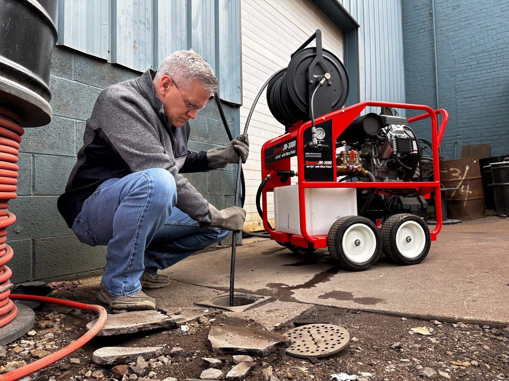 High pressure drain jetting Melbourne